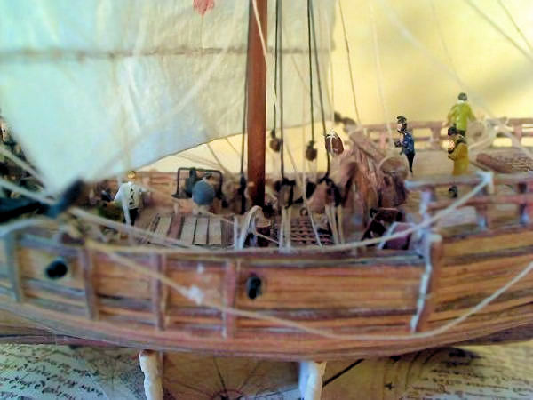 Image of Pinta Caravel Card Stock 1:220