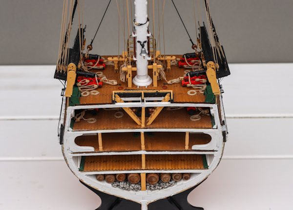 Image of USS Constitution Cross Section
