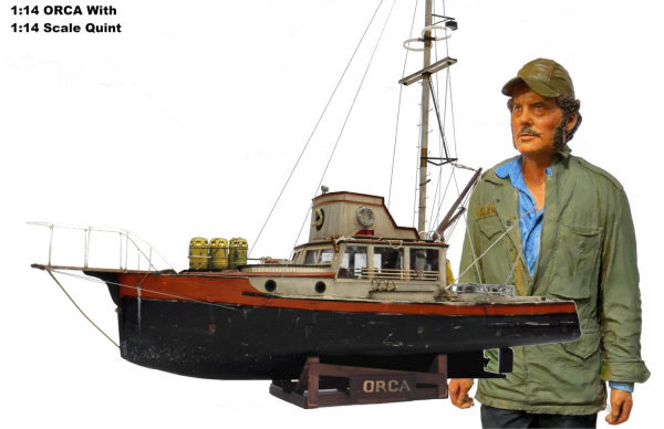Image of 1:14 Orca wtih 1:14 Scale Quint
