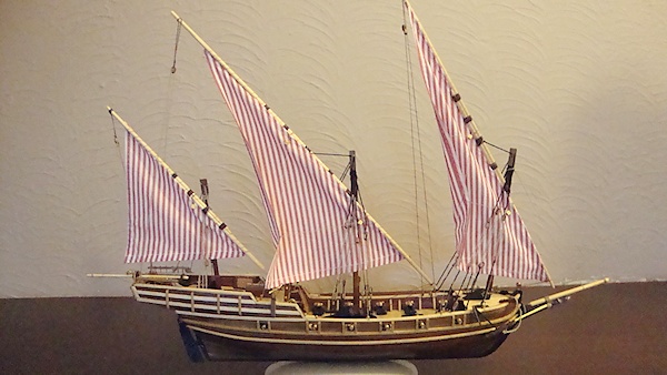 Image of Sergal French Xebec 1/49th scale