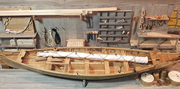 New Bedford Whaleboat Workshop Diorama