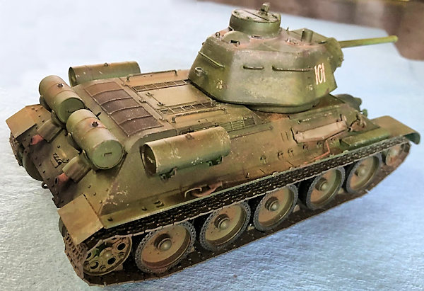 Image of Russian T34-76