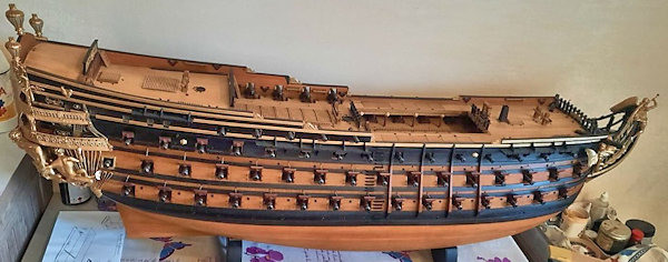 French 3-deck 110-gun ship Dauphine Royal (1752)