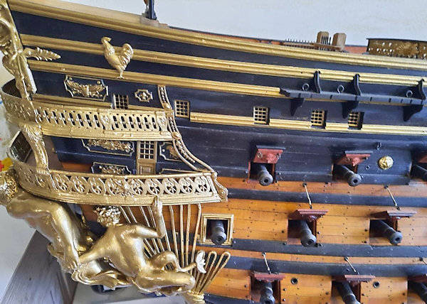 French 3-deck 110-gun ship Dauphine Royal (1752)